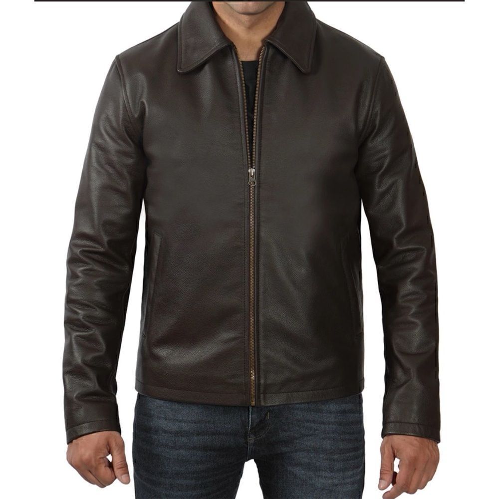Missani Le Collezioni  Lambskin reversible Classic Air light Jacket Size M